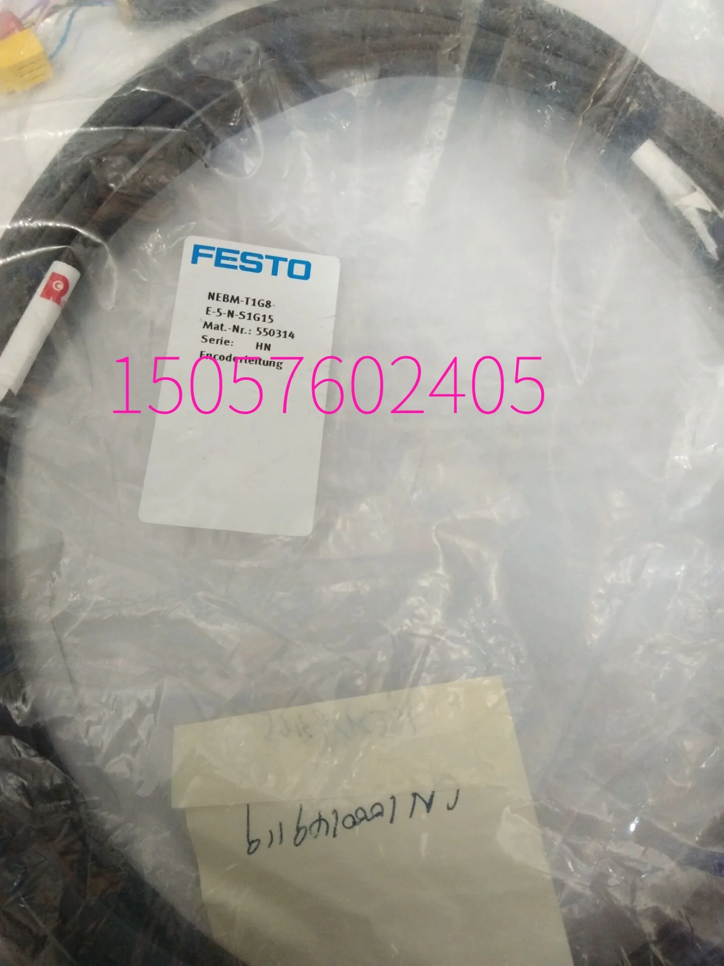 

Festo FESTO Encoder Cable NEBM-T1G8-E-5-N-S1G15 550314 Genuine In Stock