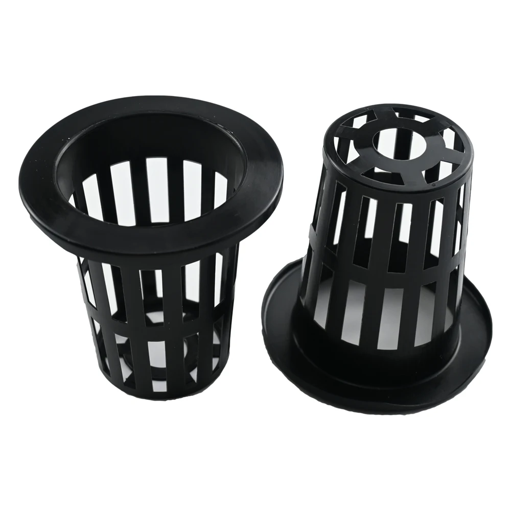 15 Pcs Hydroponic Basket Garden Vegetable Soilless Grow Net Pot Multi-Size Aeroponics Plastic Planting Mesh Pots