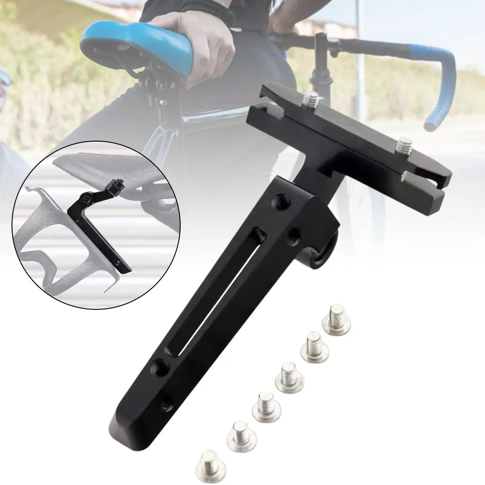 

Крепление для бутылки на подседельный штырь, легкий многофункциональный держатель для напитков для шоссейных, городских и горных велосипедов