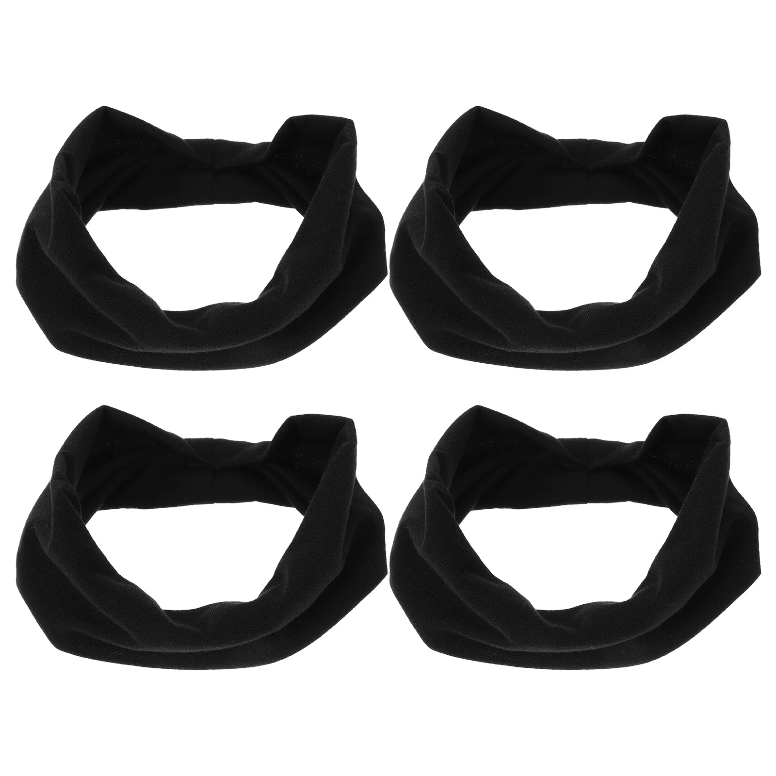 

4pcs Fitness s Soccer Headb s For Girls Sports Headb s Polyester Fiber Volleyball Soccer Football Adjustable Elastic B