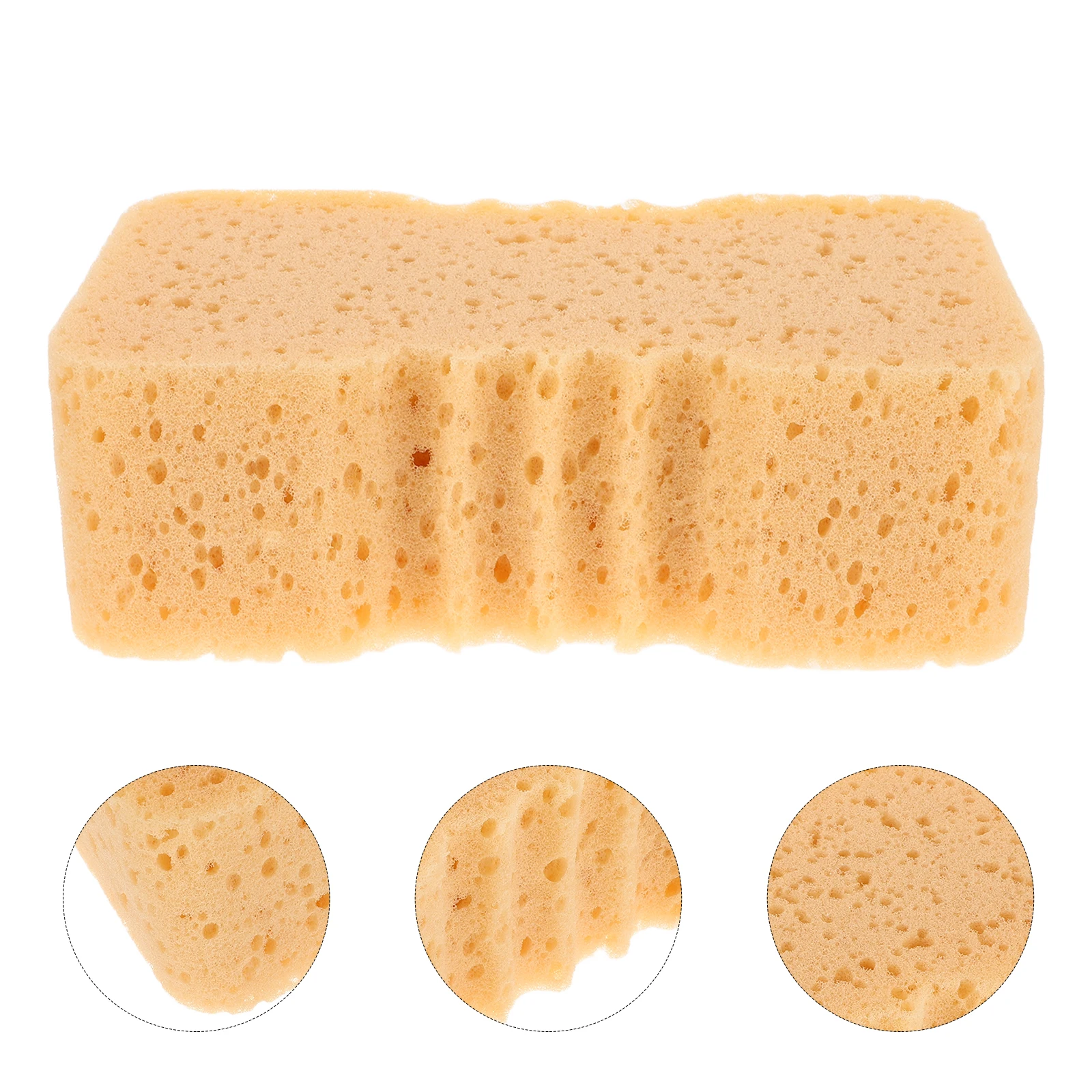 

2pcs Washing Sponges High Density Large Soft Non Scratch Foam Wash Pads Household Cleaning Tool For Car Bike Boat niture Dirt
