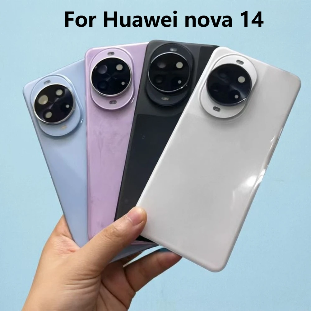 For Huawei nova 14  Battery Cover Replacement Back Cover Rear Housing Case Back Cover With lenses