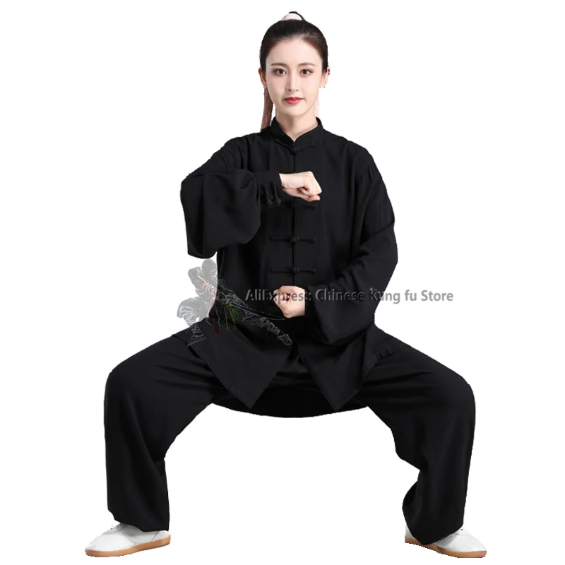 Mundur Kung fu męska damska odzież chińskie tradycyjne Tai Chi Uniform Wing Chun Martial arts Taiji Kung fu Suit