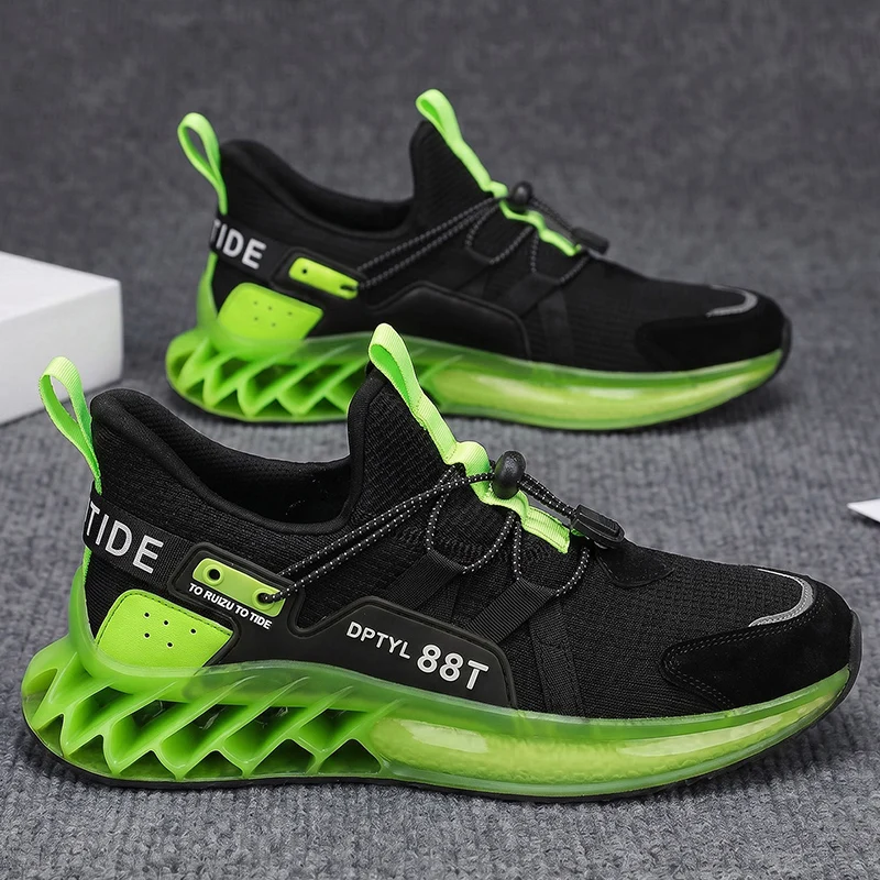 Men's Fashion Athletic Running Shoes, Soft Comfort Sole, Casual Walking Sneakers for Daily Street Wear Casual Shoes