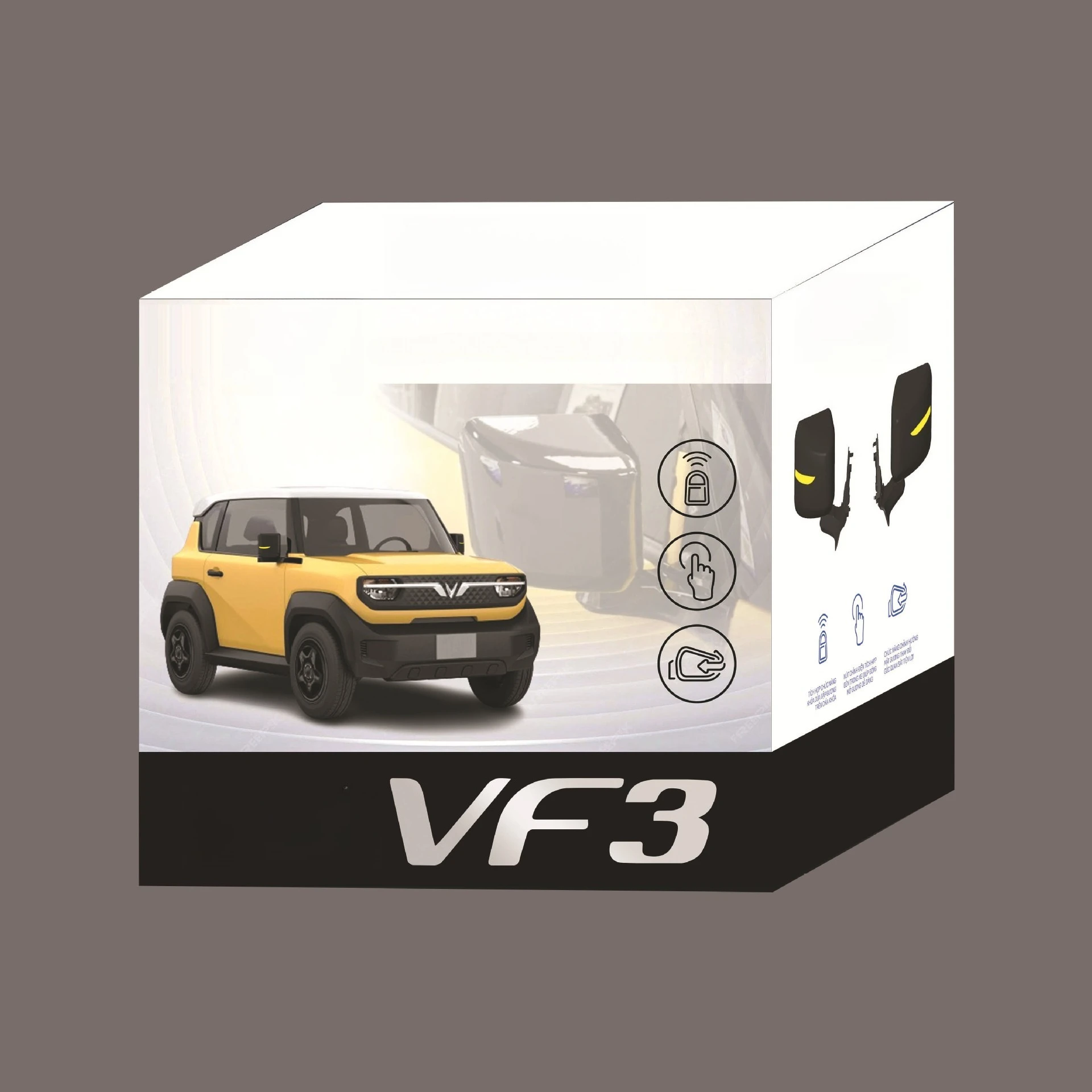VinFast VF3 electric folding rearview mirror with heated didi auto