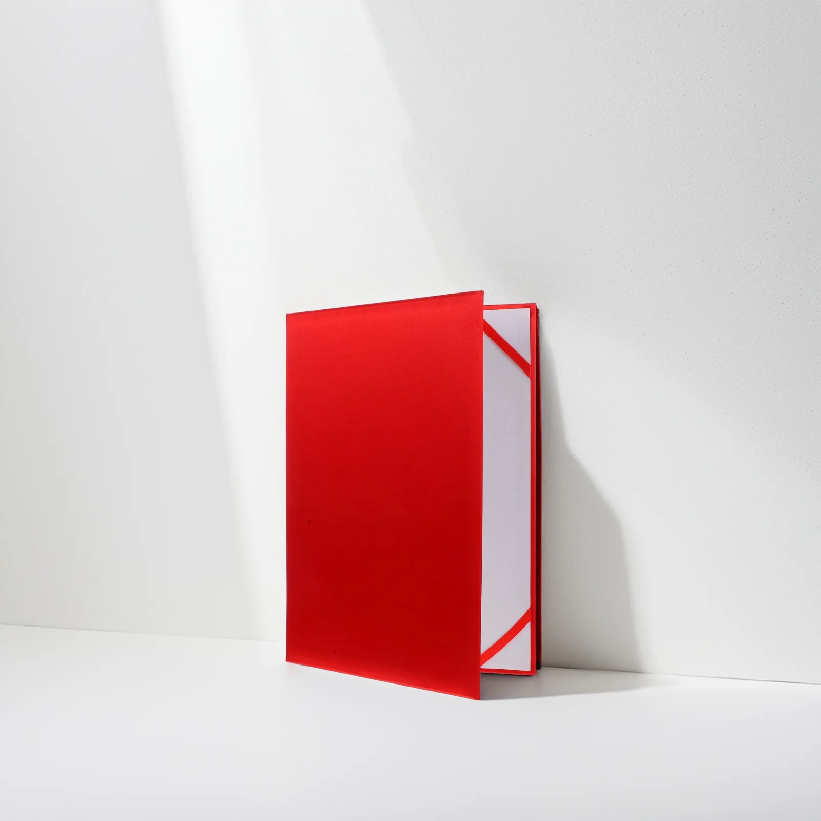 

Graduation Diploma Cover Red Silk Certificate Folder Protective Holder Awards Documents College Frames Hard