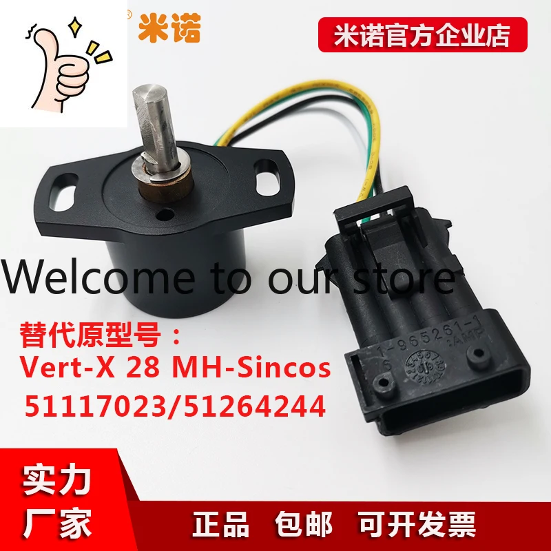 Alternative NovoTechnik Forklift Parts RSC2831 Series Angle Sensor 51264244 Potentiometer