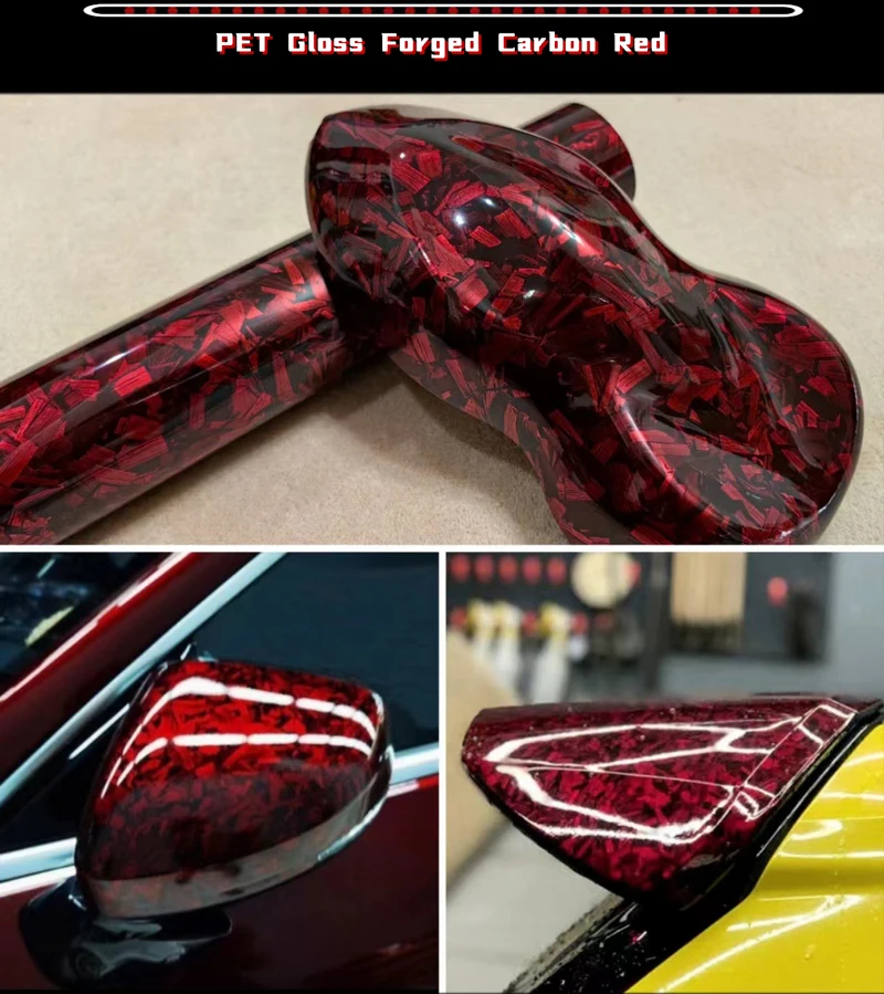 Glänzend Schwarze Kratzfeste Auto-Vinylfolie Wasserdichte Selbstklebende Folie Motorrad-Karosserie-Aufkleber – Detail 17
