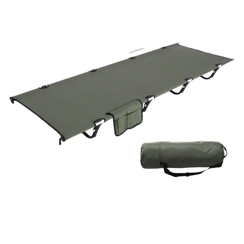 

NB-FAVOUR Ultralight Portable Camping Cot Foldable Outdoor Sleeping Cot Bed with Carry Bag Supports 330 Lbs for Hiking Travel