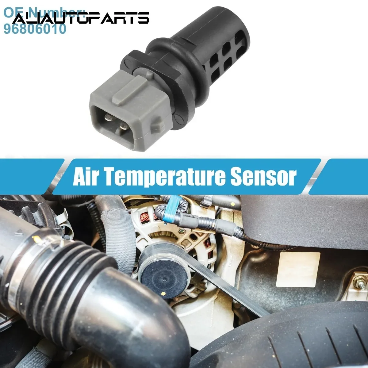 Sensor de unidade de temperatura do ar de admissão 96183228 9641782 se encaixa Daewoo Lanos para CHEVROLET Optra Aveo Spark 2008-2011 96806010