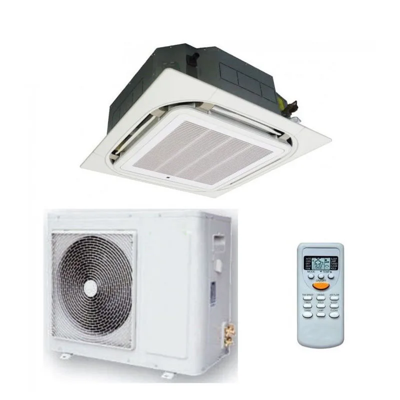 DC Inverter T1 T3 T4 Tropical Condition VRF System Commercial Villa 1-way 2-way Round Cassette Inverter Air Conditioner