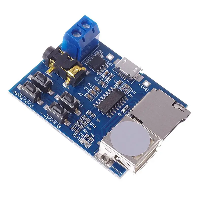 Mp3 Lossless Decoders Decoding Power Amplifier Mp3 Player Audio Module Mp3 Decoder Board support TF Card USB