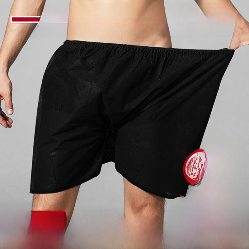 calcoes-descartaveis-pretos-masculinos-de-tecido-nao-tecido-espessado-para-salao-de-beleza-massagem-e-uso-em-tratamentos-de