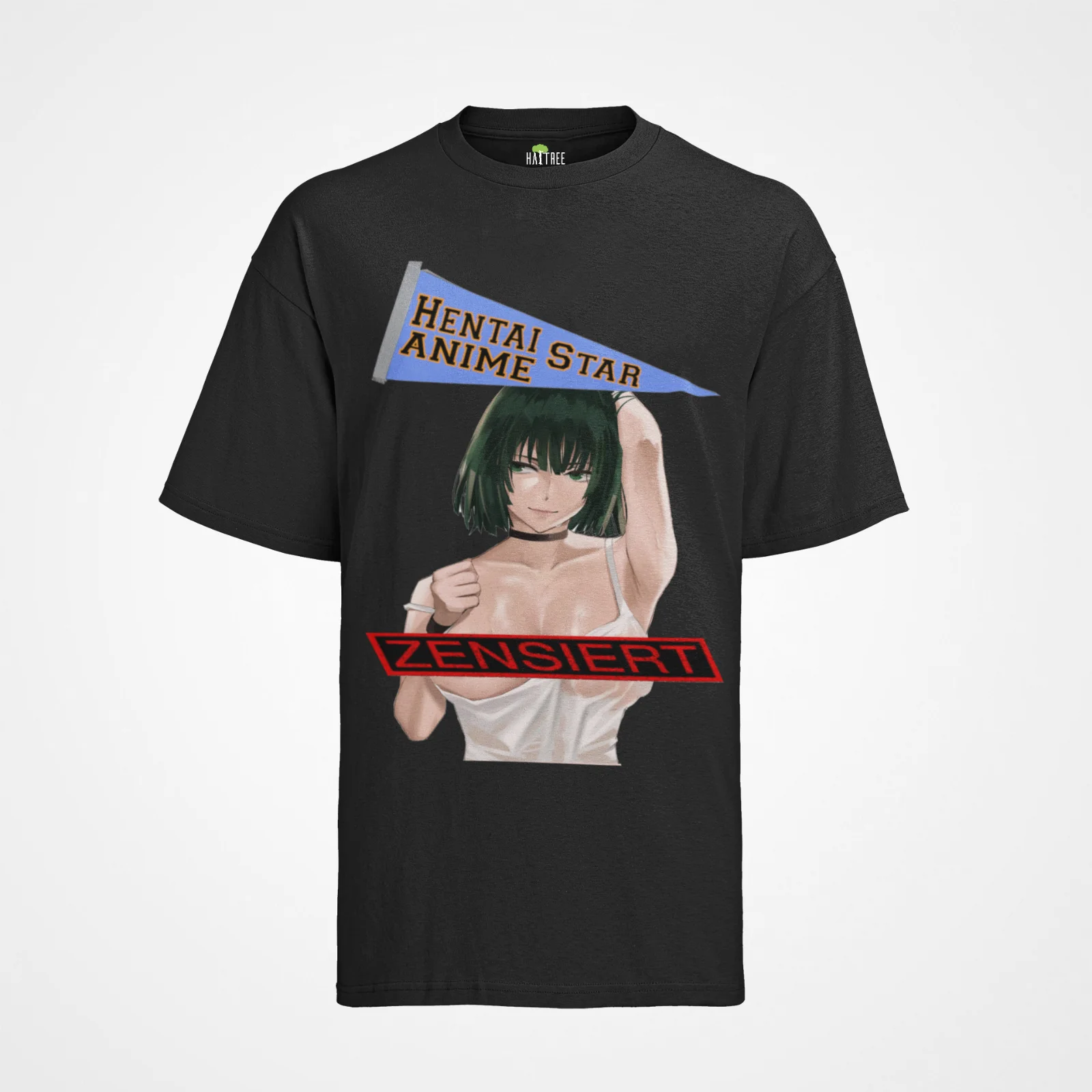 Organic Cotton T-Shirt Mens One Punch Man Fubuki Wet Sexy Anime Doggy Hot KO-