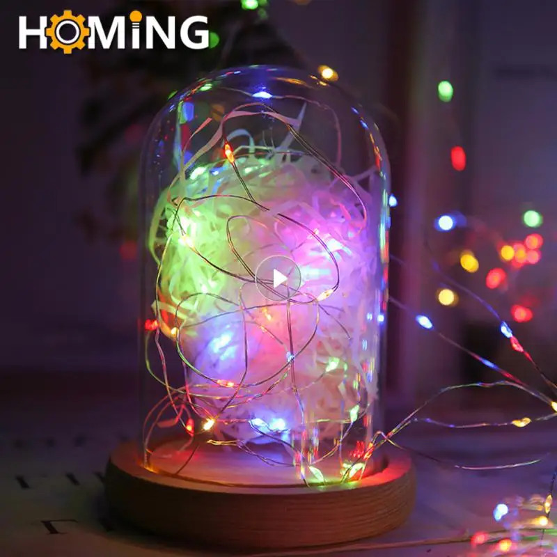 1PC 3m Led String Light Christmas Fairy Light USB Battery Remote Garland Copper Wire LED Lamp For Wedding Party DIY Decoration