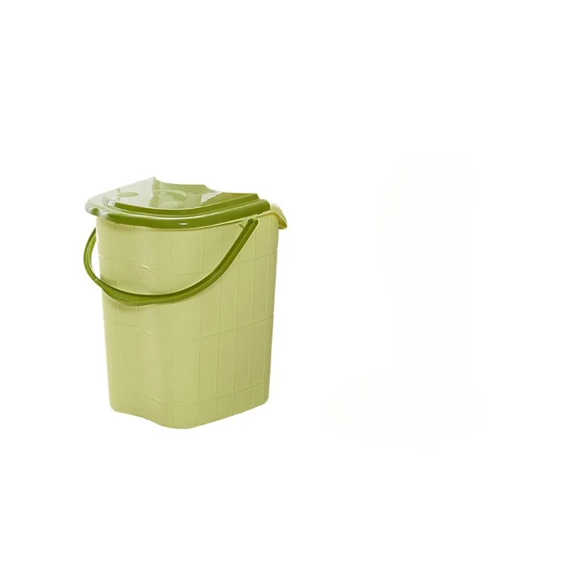 Foot soaking bucket, high and deep for calves, household massage, foot bath bucket, knee insulation