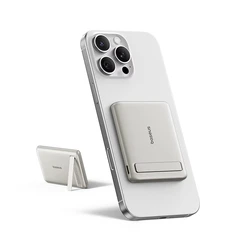 Baseus Qi2 Magnetic Power Bank With Kickstand PD 20W 5000mAh Portable Wireless Fast Charging PowerBank For iPhone Samsung Xiaomi