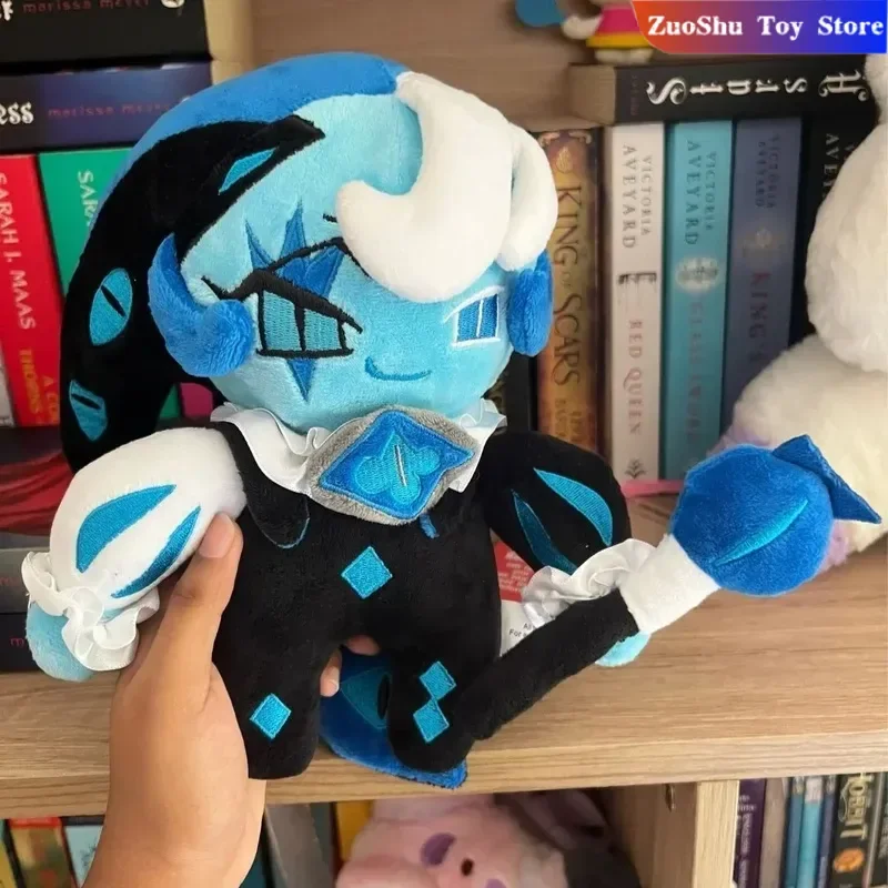 

25cm Shadow Milk Cookie King Plush Toys Cartoon Game Milk Cookie Plush Toy Doll Anime Soft Stuffed Room Decor Run Kingdom