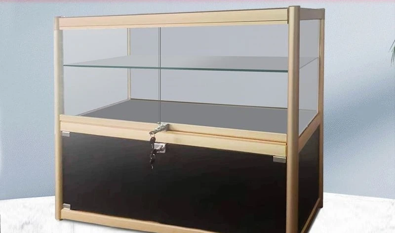 Household Counter Glass Counter Jewelry Stall  Transparent Hardware Sample Display Cabinet Commodity Counter Metal, etc