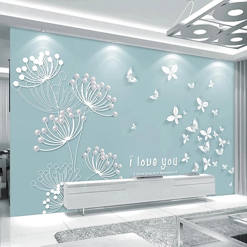 papel-de-parede-3d-personalizado-moderno-simples-borboleta-dente-de-leao-quarto-sala-de-estar-sofa-tv-fundo-parede-restaurante-tecido