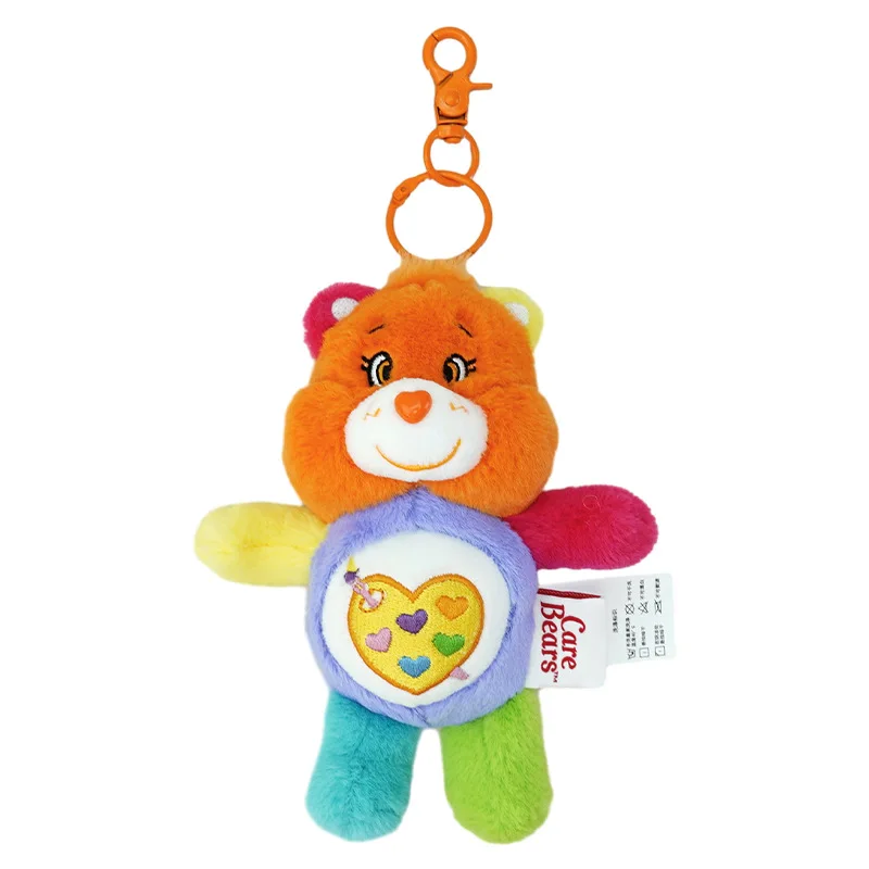Keychain Care Bears Anime Carebears Plush Pendant Cartoon Care Bears Child Toy Cute Girl Backpack Pendant Gift