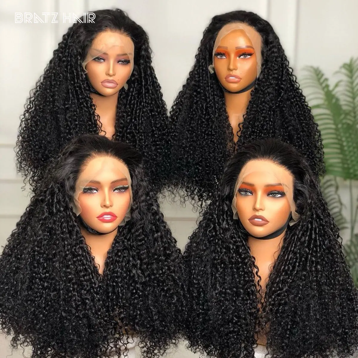 

Double Drawn 350 High Density Pixie Curly Wig Human Hair 13x4 HD Lace Frontal Wig for Woman Brazilian Preplucked 4x4 Closure Wig