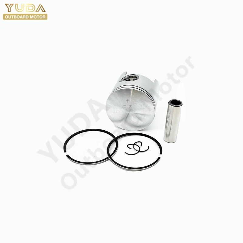 

3LC-00001-0 Piston kit PISTON&CLIP&PIN&RING For Tohatsu Outboard Engine 2-Stroke MX50D2,MWX50D2; Diameter: 68MM, Made in Taiwan