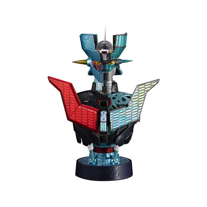 Bandai Genuine Gashapon Toys INTEGRATE MODEL MAZINGER Z Infinity Ver Head Sculpture Bust Assembled Action Figure Ornaments Toys