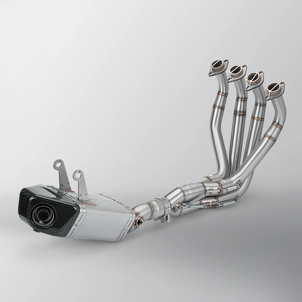 

STLF Motorcycle Exhaust for Z900 2017-2023 Front Section Connection Stainless Steel Full Exhaust Pipe