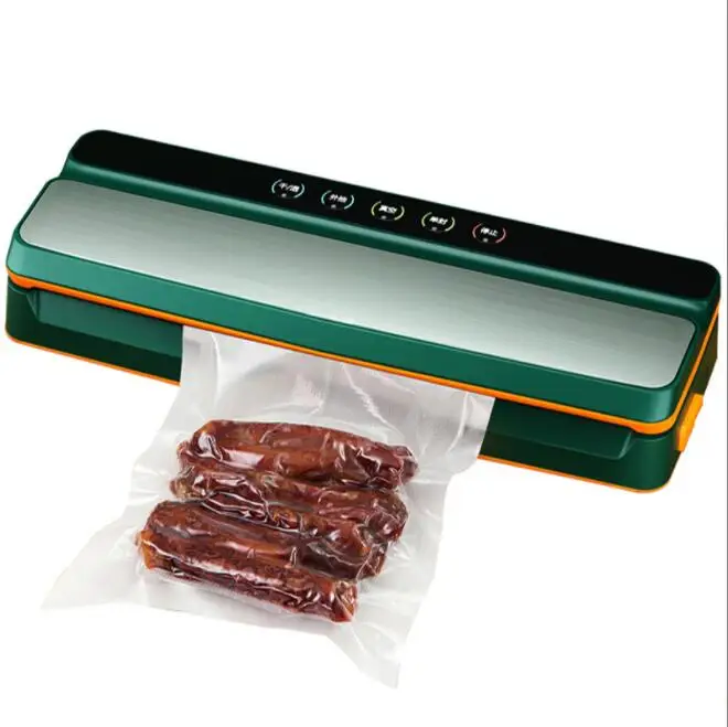 

Stainless Steel Automatic Small Vacuum Sealing Machine Food Vacuum Packaging Fresh-keeping Machine