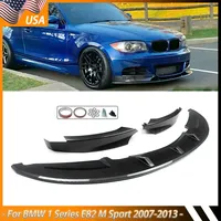For BMW 1 Series E82 128i 135i M Sport 2007-2013 Front Bumper Spoiler Splitter Lip