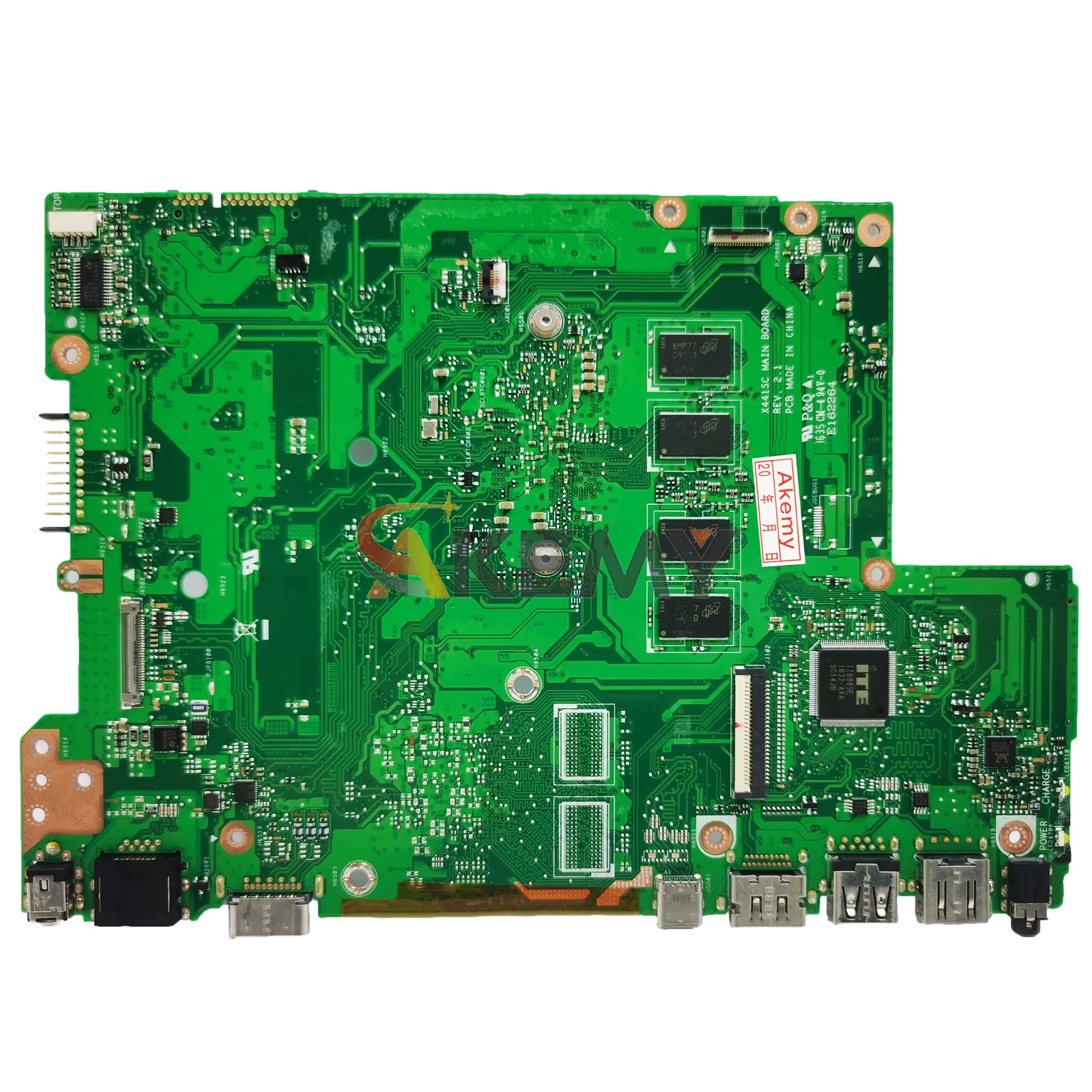 Материнская плата для ноутбука X441SA для ASUS VivoBook X441S F441S X441SA A441S X441SC с процессором Celeron, 100% тестирование, ОК, быстрая доставка