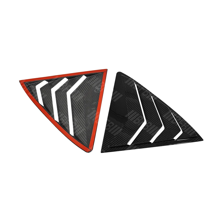 new Dry Carbon Rear Window Louver Shutter Covers For 2023+ GR Corolla