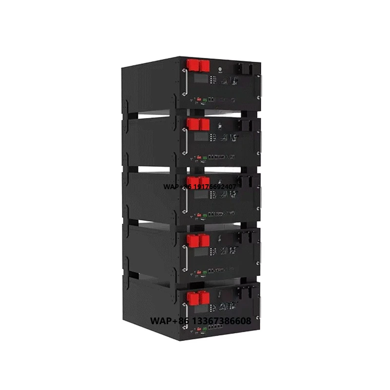 

5kWh 10kWh 51.2V 100Ah LiFePO4 Rack Mounted Solar Energy Storage Battery 5-10kW off Grid for Apartment