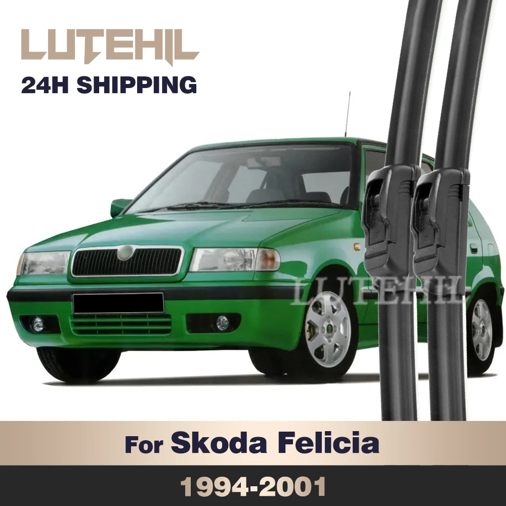 

For Skoda Felicia 1994-2001 1995 1996 1997 1998 1999 2000 Wiper Front Wiper Blades Windshield Windscreen Window Brush 20"+20"