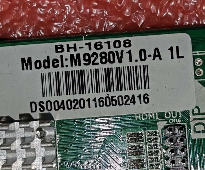Scheda multimediale versione rete WiFi M9280V1.0 per TV