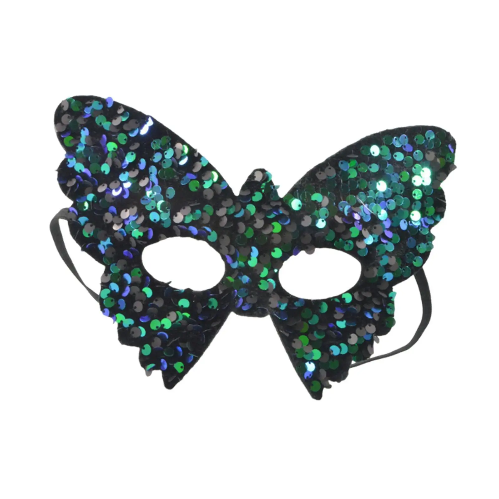 Carnival Eye Mask Butterfly Design PVC Fancy Half Face Mask for Women Cosplay Party Halloween Prom Event