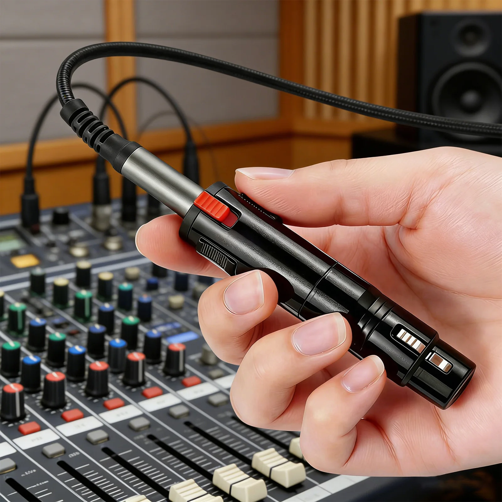 1/4 TRS Female To 3Pin XLR Female Microphone Cable Connectors Audio Cable Plug Audio Adapters for Microphone DMX Mixer Speaker