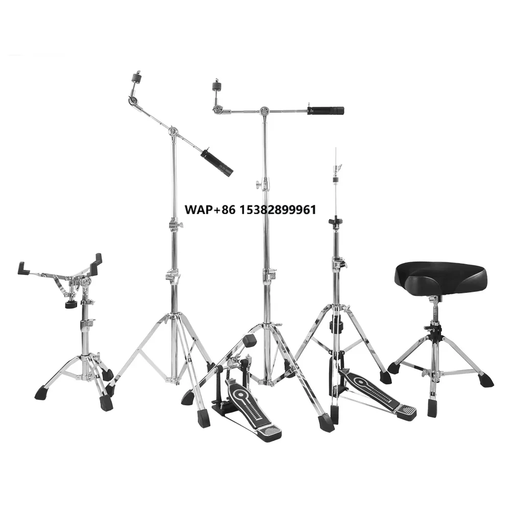 

Drum Stand Set 417A Folding Rack Adjustable Percussion Instrument Accessories On Hot Sale