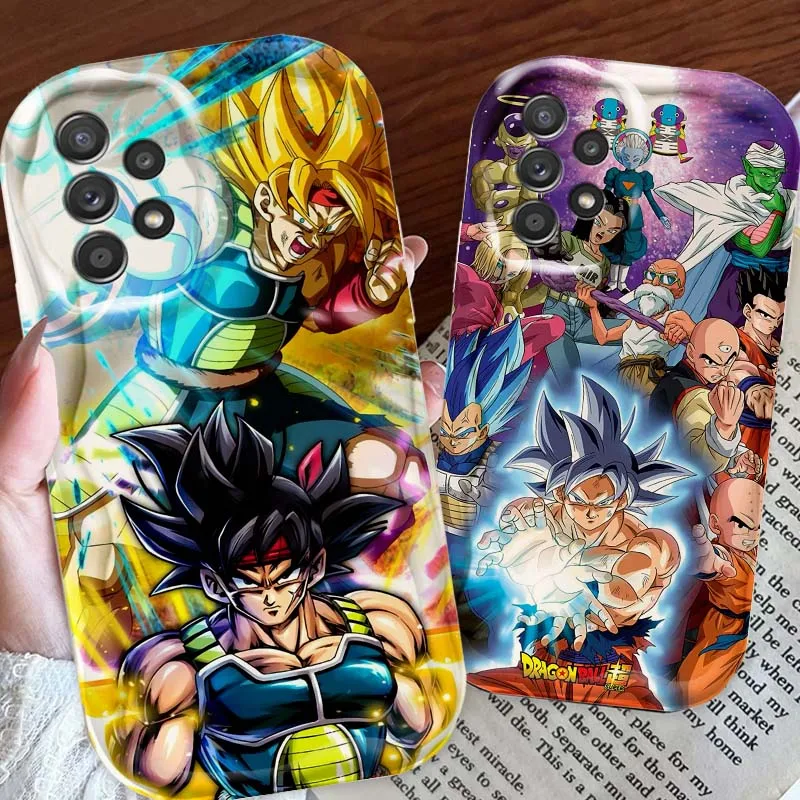 

D-Dragon Balls characters For Samsung A73 A72 A71 A56 A55 A54 A53 A52 A51 A32 A36 A26 A25 A13 A14 5G Wave Oil Phone Case
