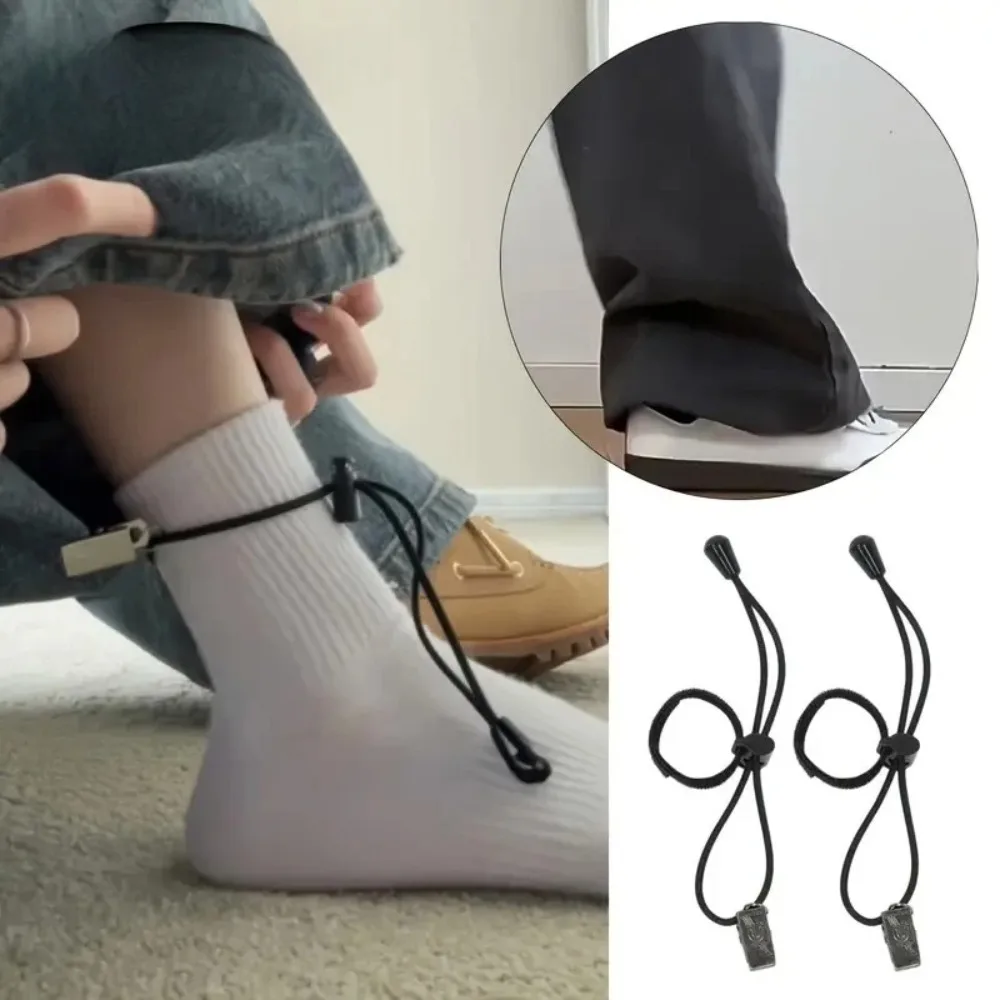 2/6pcs Invisible Adjustable Leggings Clip For Pants Legs Prevents Dragging ,Multi-purpose Photography Background Fixing Clip