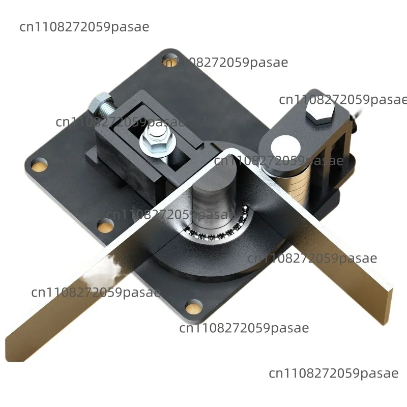 Manual Flat Iron Bending Machine 90 Degree Right Angle Bending Machine Copper Bar Elbow Processing Tool