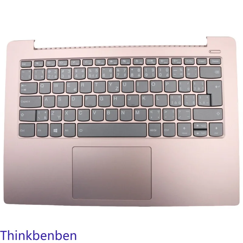 Cubierta de teclado superior rosa checo CZ, cubierta de reposamanos para Lenovo Ideapad 330S 14 14IKB 14AST 5CB0R42576