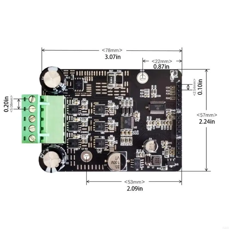 

J2HD Powerful 1600W Motor Driver Speed Controller for Enhancing Equipment Efficiency