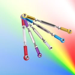 6Pcs 88-102mm Aluminium Steering Linkage Rod Turnbuckle For RC 1/10 1/8 Redcat HSP ZD Racing Truck Buggy Truggy Up