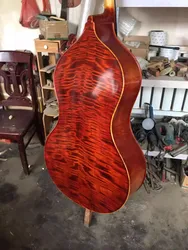 High-grade Upright double bass Solid Maple back and Spruce wood top 3/4