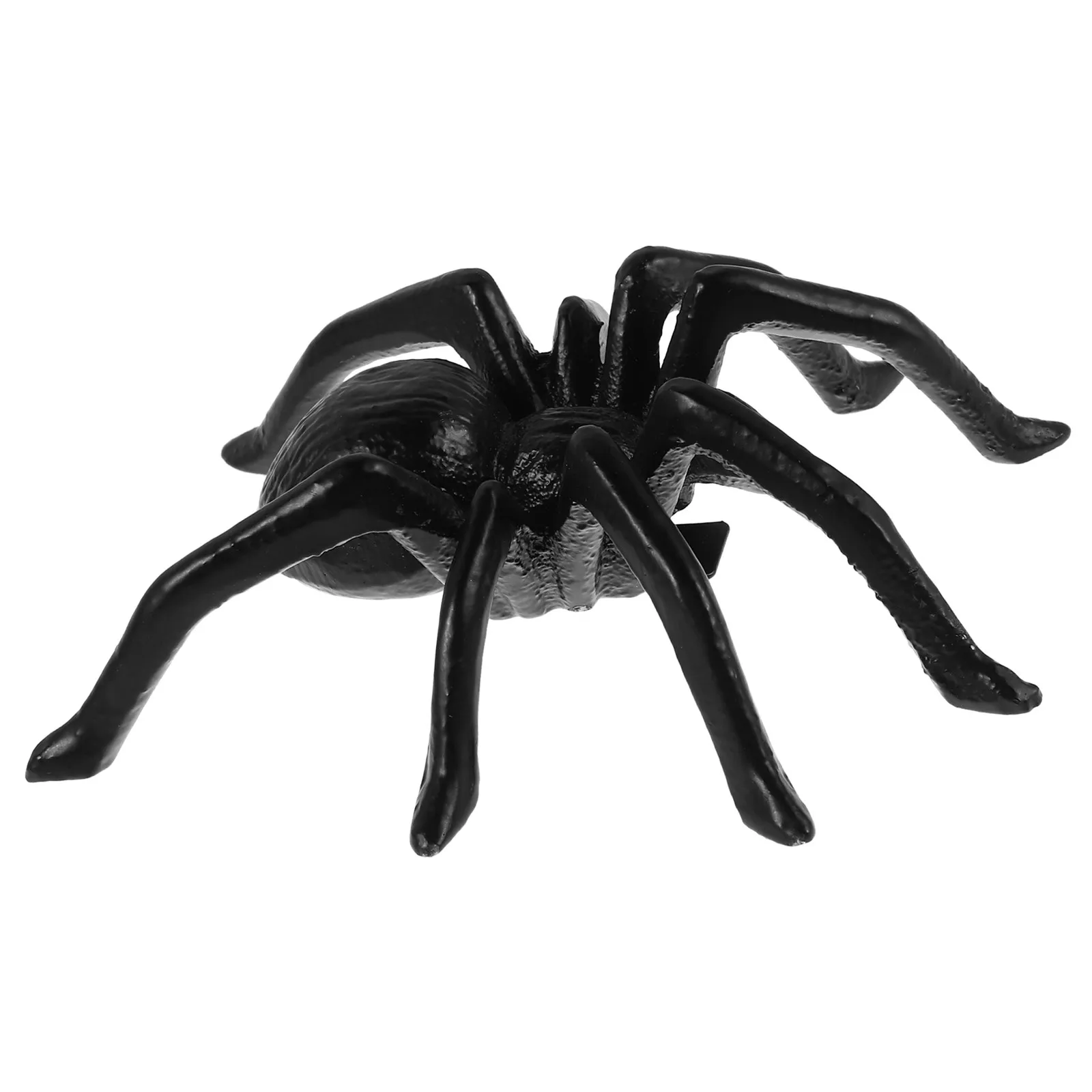 Black Spider Sculpture Vintage Industrial Style Statue for Desk Shelf Garden Patio Steampunk Home Decor