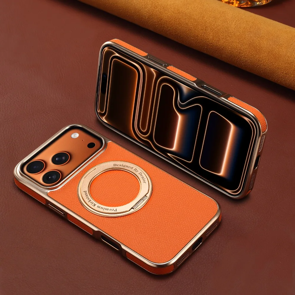 

Magnetic 360 ° Rotating Stand Phone Case for iPhone 17 Air 16 15 14 13 Pro Max Protective Cover