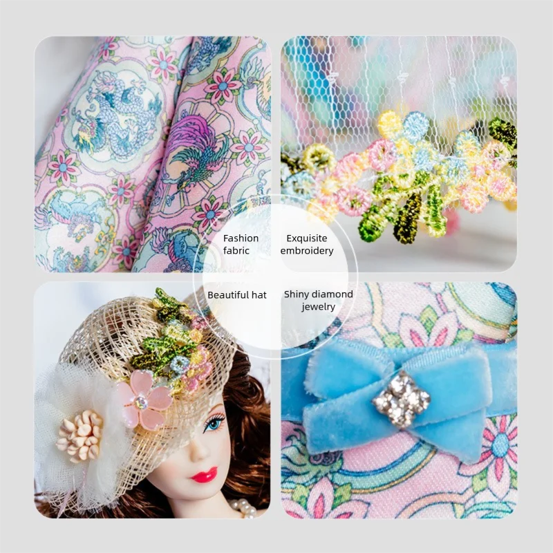 Xianxian – vêtements de poupée, costume 1/6 Anime BJD 32cm, accessoires de vêtements de poupée, éléments de Style chinois, jouets de collection pour filles, bricolage