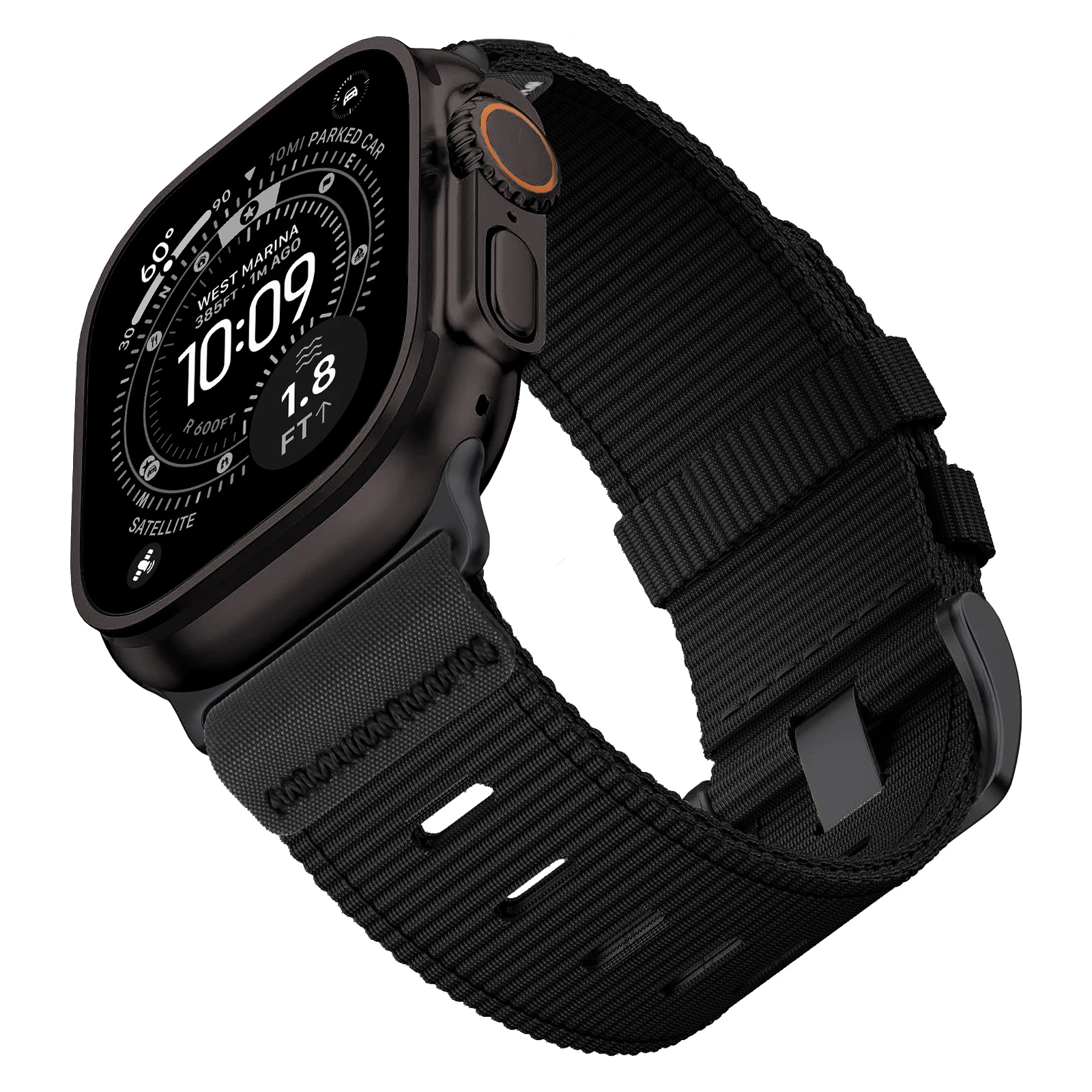Nylon-Armbänder für Apple Watch 49mm 46 45 44 42mm Sportarmband Correa iWatch Series SE 11 10 9 8 7 6 5 Ultra 3 2 Armband